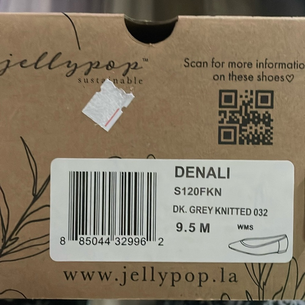 WEEKEND OFFER Jellypop Flats color gray new no tags - Picture 5 of 6